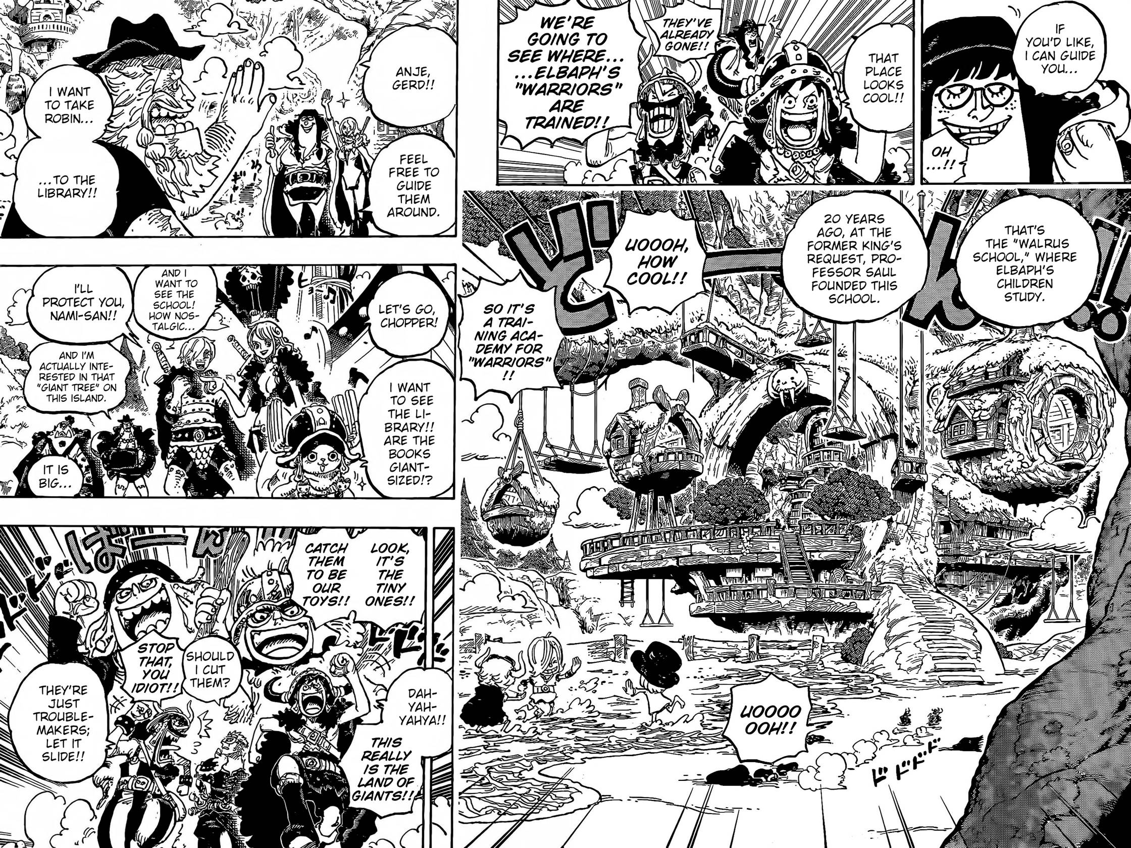 One Piece Chapter 1134 image 7-8_clean