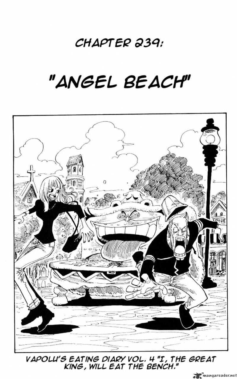 One Piece, Chapter 239 - Angel Beach image 01