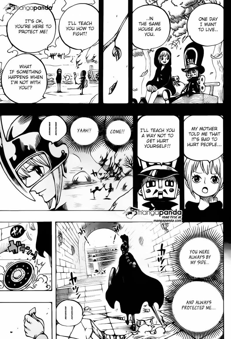 One Piece, Chapter 721 - Rebecca and Mr. Soldier image 19
