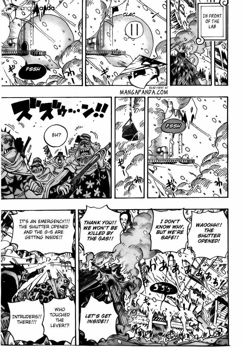 One Piece, Chapter 677 - Counter Hazard!! image 14