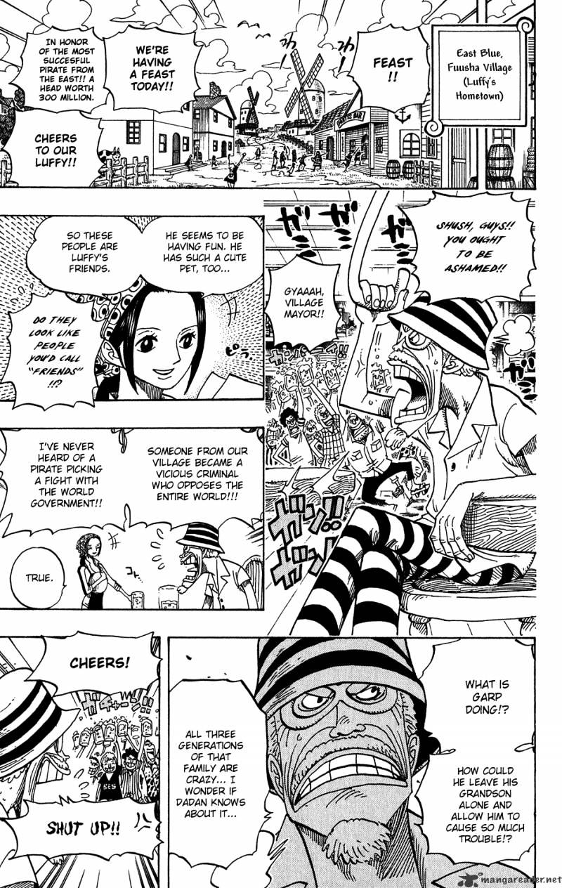 One Piece, Chapter 440 - Firefist Vs Blackbeard image 03
