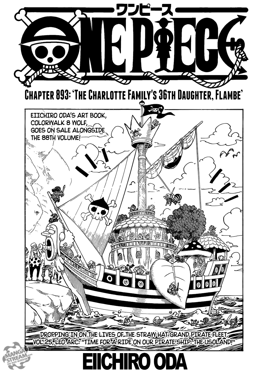 One Piece, Chapter 893 - The Charlotte Family