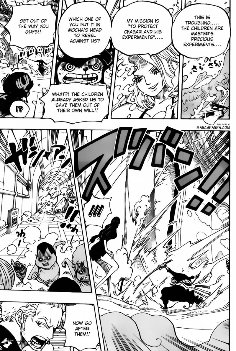 One Piece, Chapter 686 - Biscuit Room’s Snow woman image 15