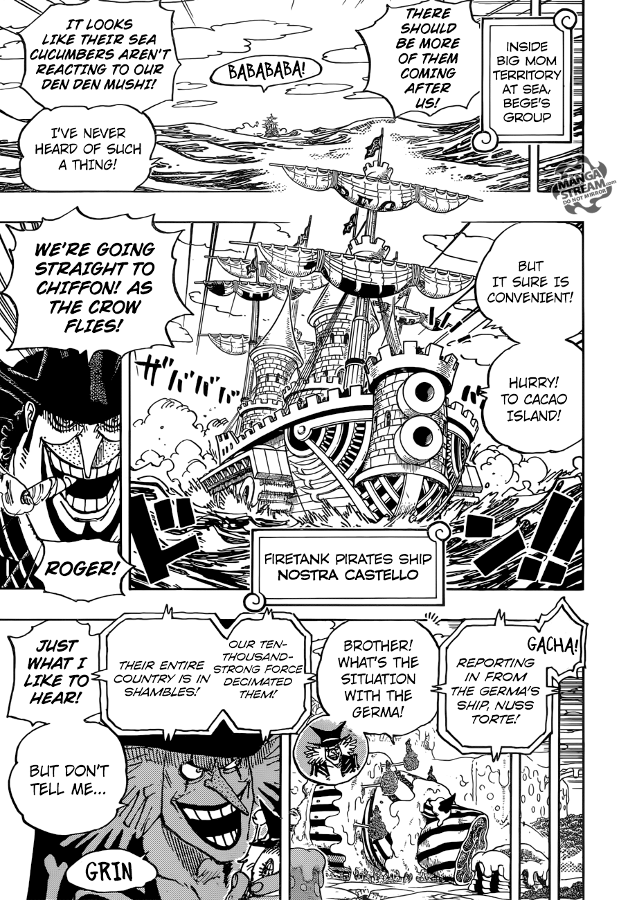 One Piece, Chapter 882 - Beyond the Expectations of a Yonkou image 18