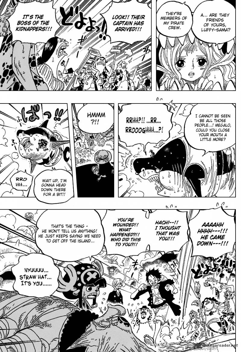 One Piece, Chapter 617 - The Shocking Incident at Coral Hill image 15