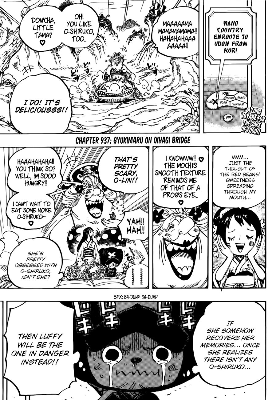 One Piece, Chapter 937 - Gyukimaru on Oihagi Bridge image 04