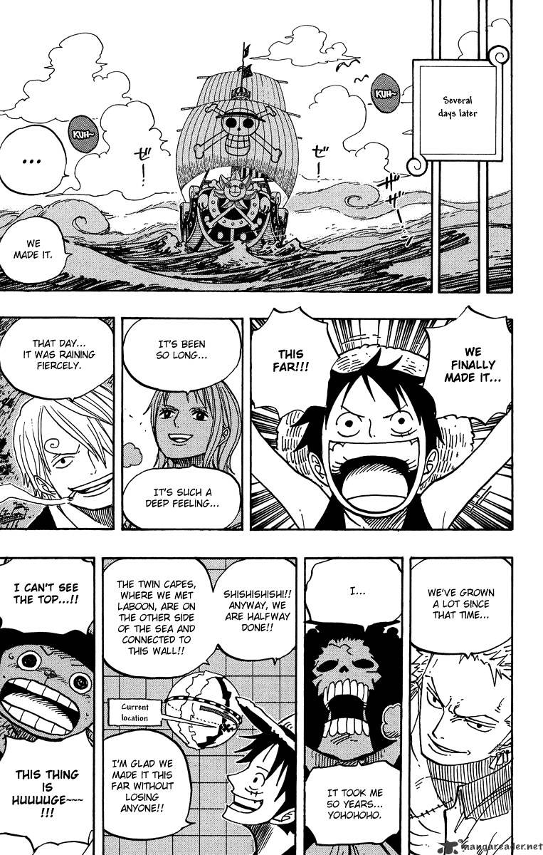 One Piece, Chapter 490 - Onward Once More image 09