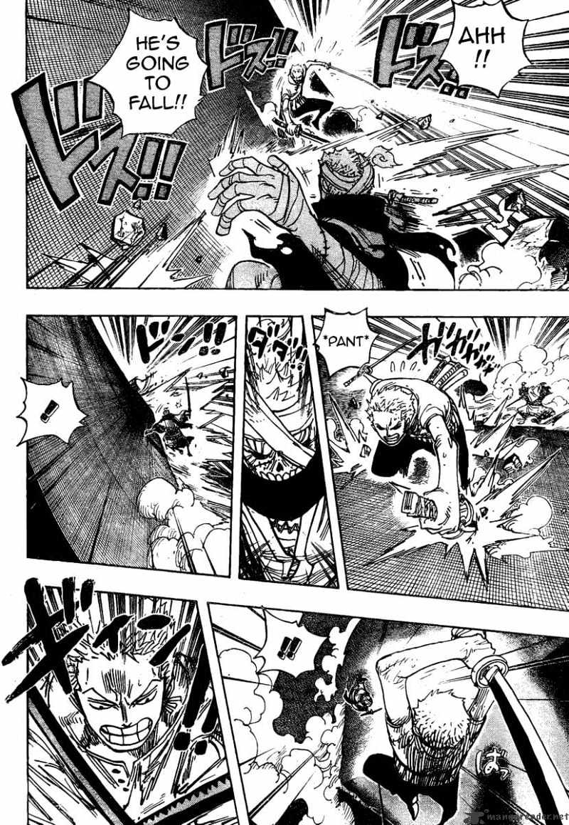 One Piece, Chapter 467 - Pirate Zoro Vs. Samurai Ryuuma image 10