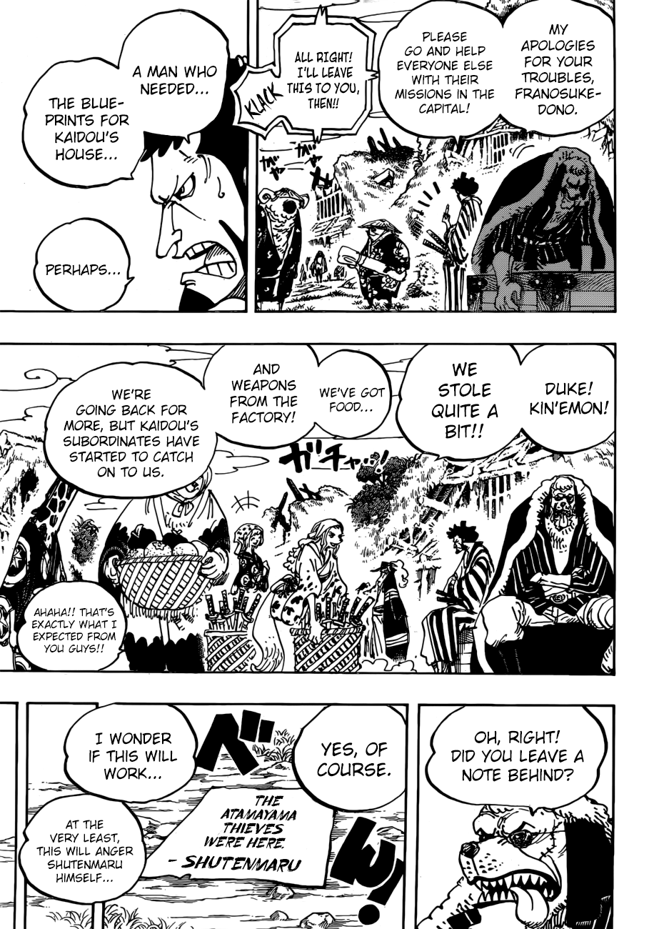 One Piece, Chapter 929 - The Shogun of The Wano Country Kurozumi Orochi image 09