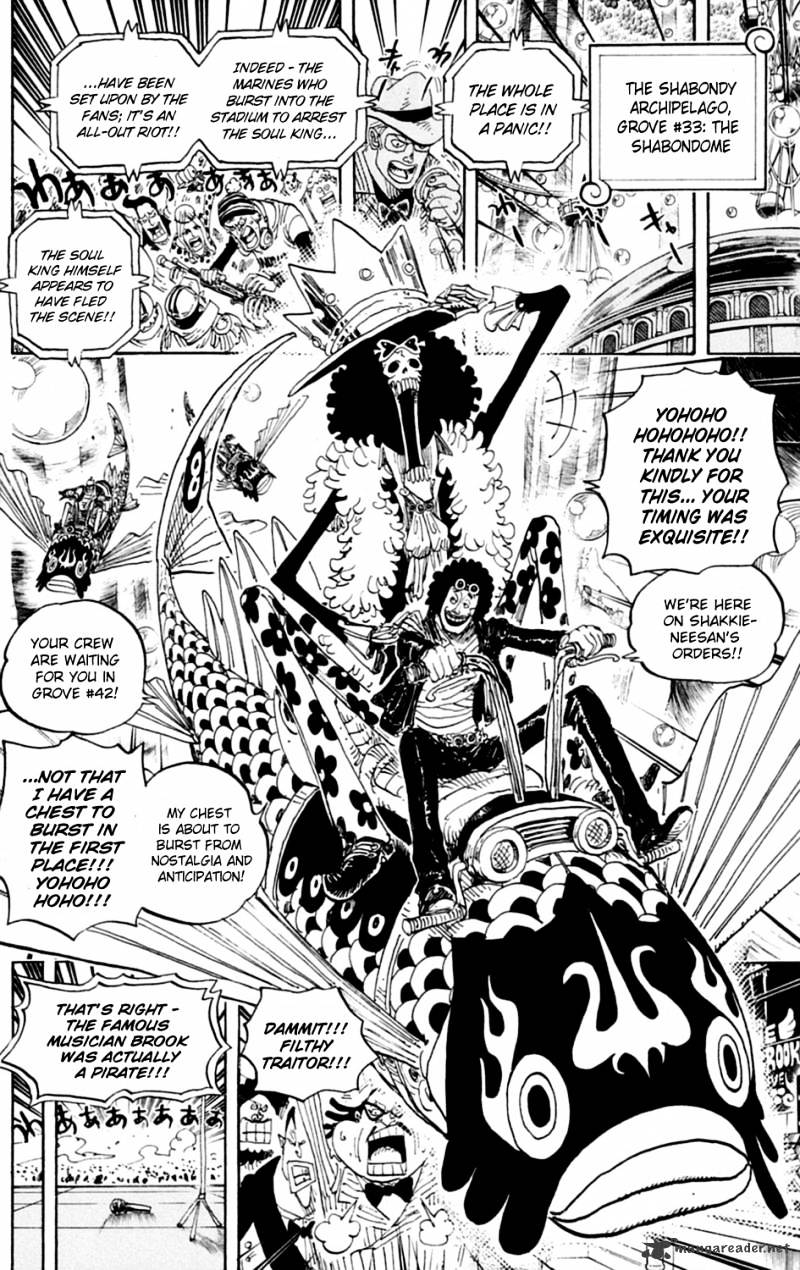 One Piece, Chapter 601 - ROMANCE DAWN for the new world image 02