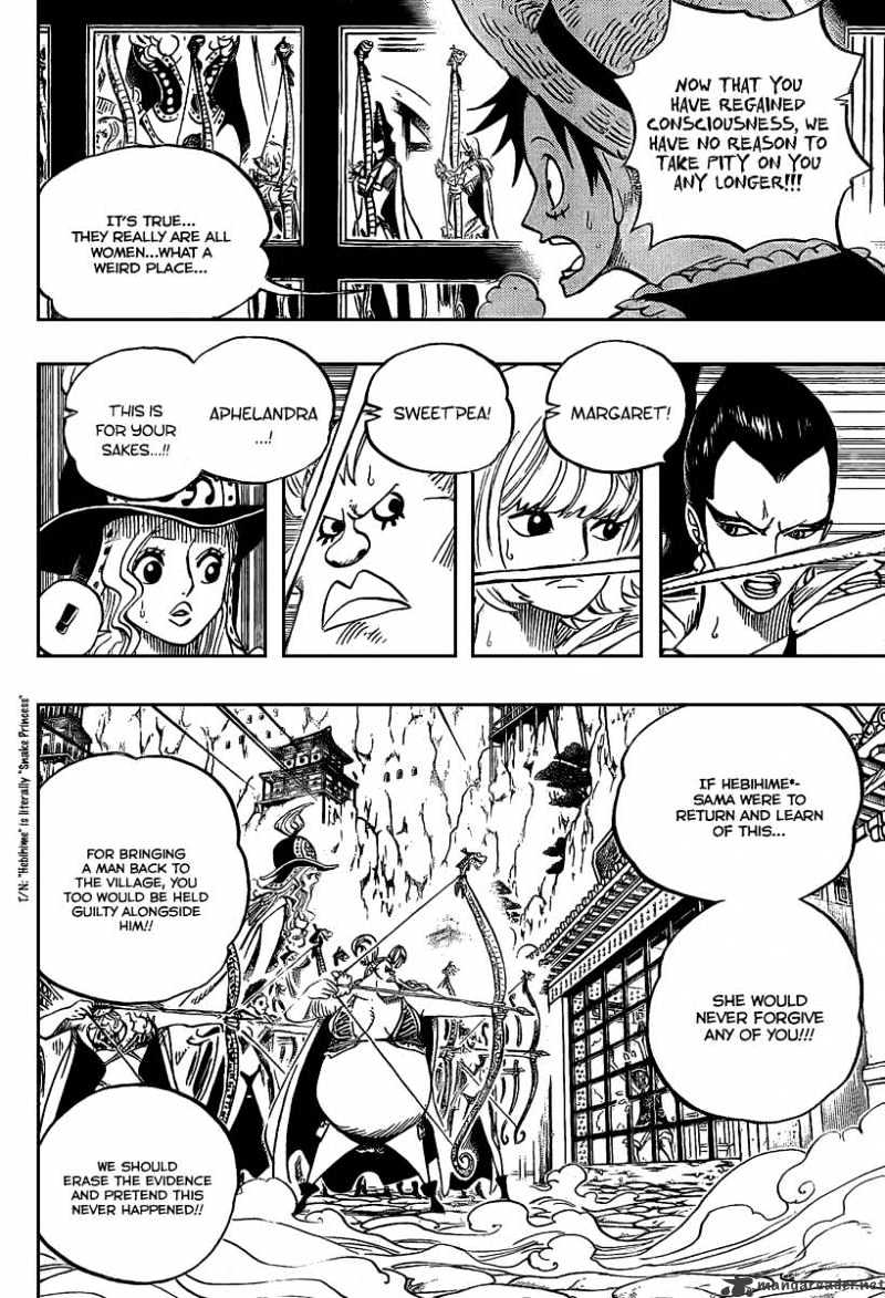 One Piece, Chapter 515 - Adventures on the Isle of Women image 11