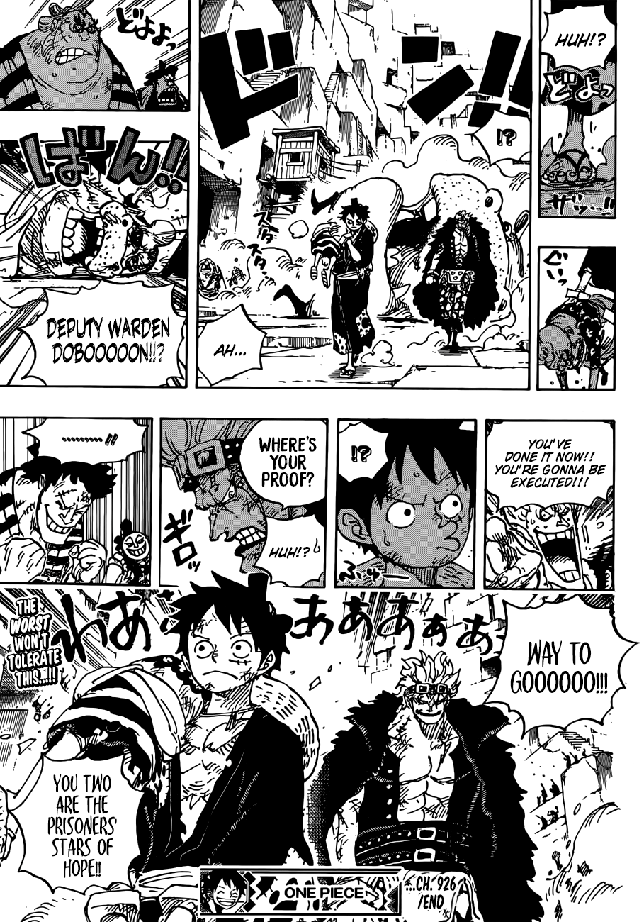 One Piece, Chapter 926 - The Prisoner Mine image 18