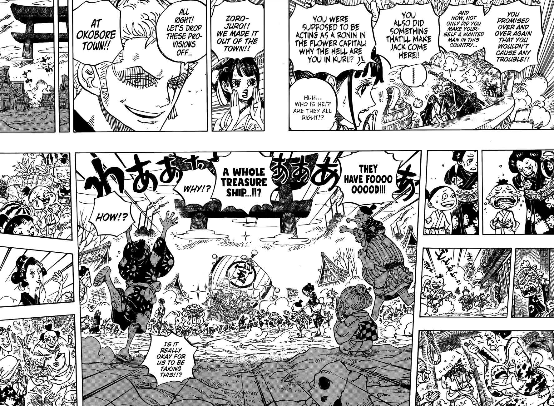 One Piece, Chapter 918 - Luffytaro Repays The Favour image 13