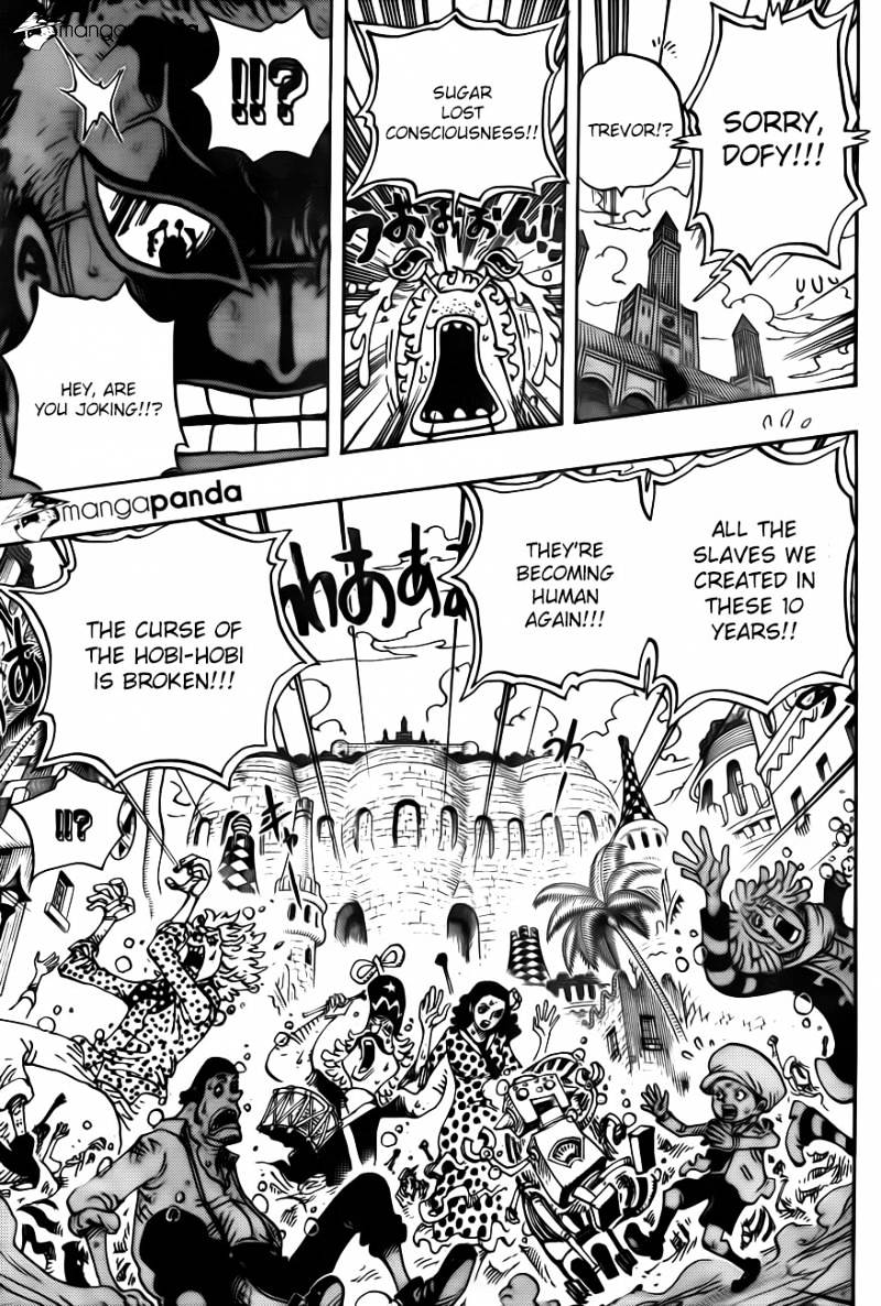 One Piece, Chapter 743 - Big jolts in Dressrosa image 07