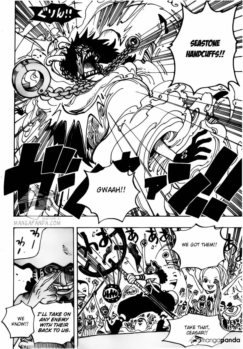 One Piece, Chapter 695 - Leave it to me!! image 18