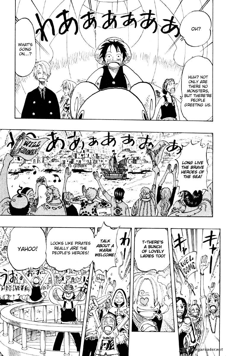One Piece, Chapter 106 - The Welcome Town image 17