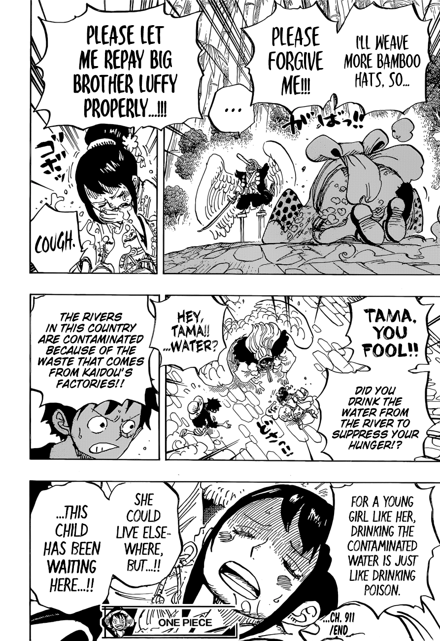 One Piece, Chapter 911 - A Great Adventure in the Land of the Samurai image 17