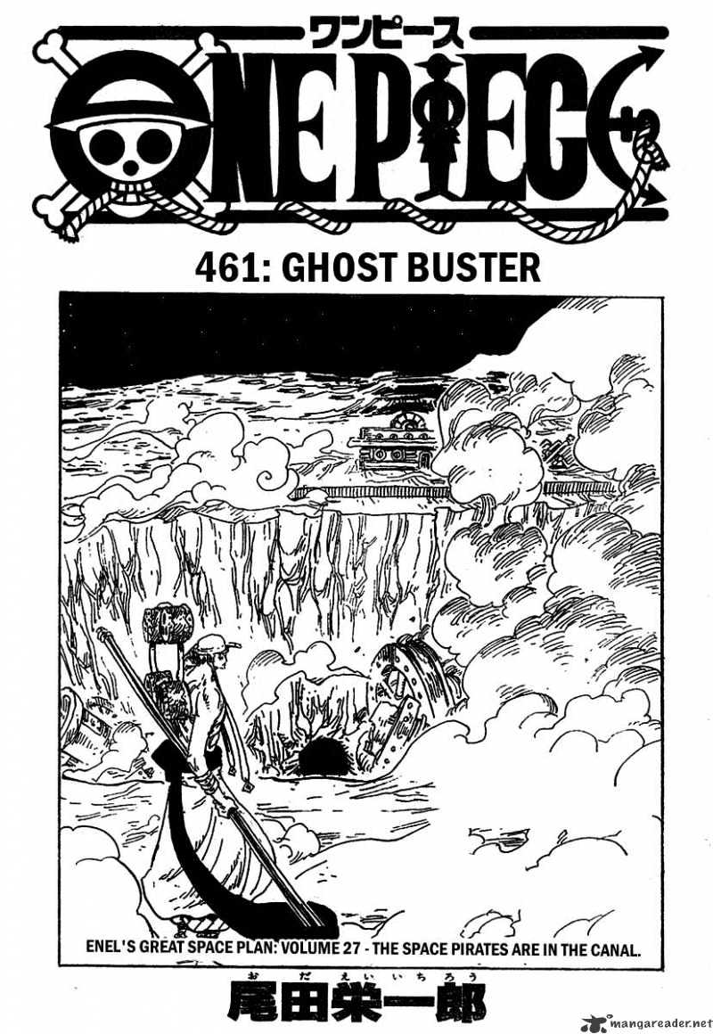 One Piece, Chapter 461 - Ghost Busters image 02