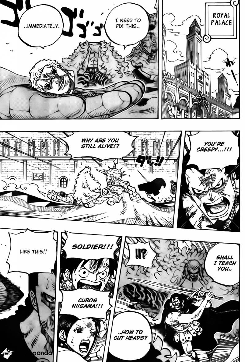 One Piece, Chapter 745 - Birdcage image 04