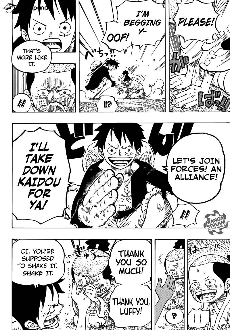 One Piece, Chapter 819 - Momonosuke, Heir of the Kouzuki Clan image 14