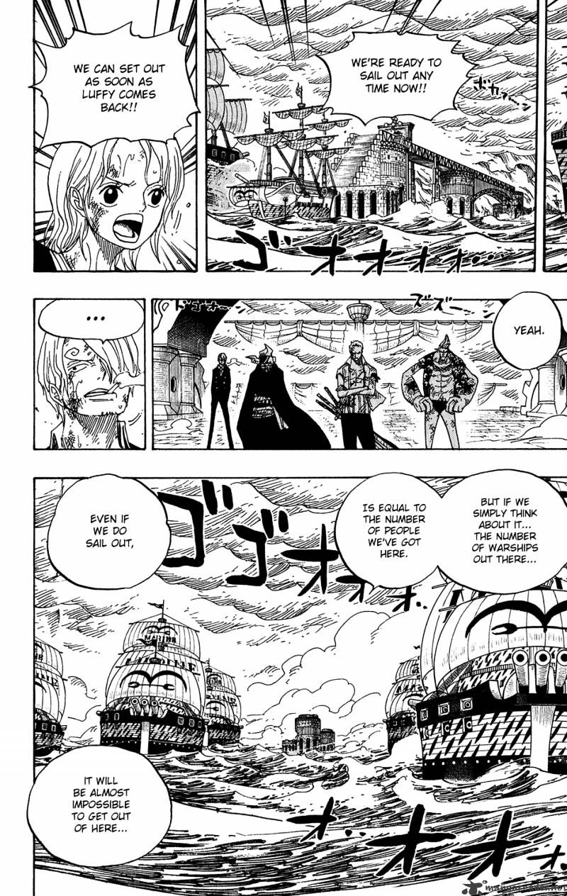 One Piece, Chapter 425 - The Bridge Of Struggle image 04