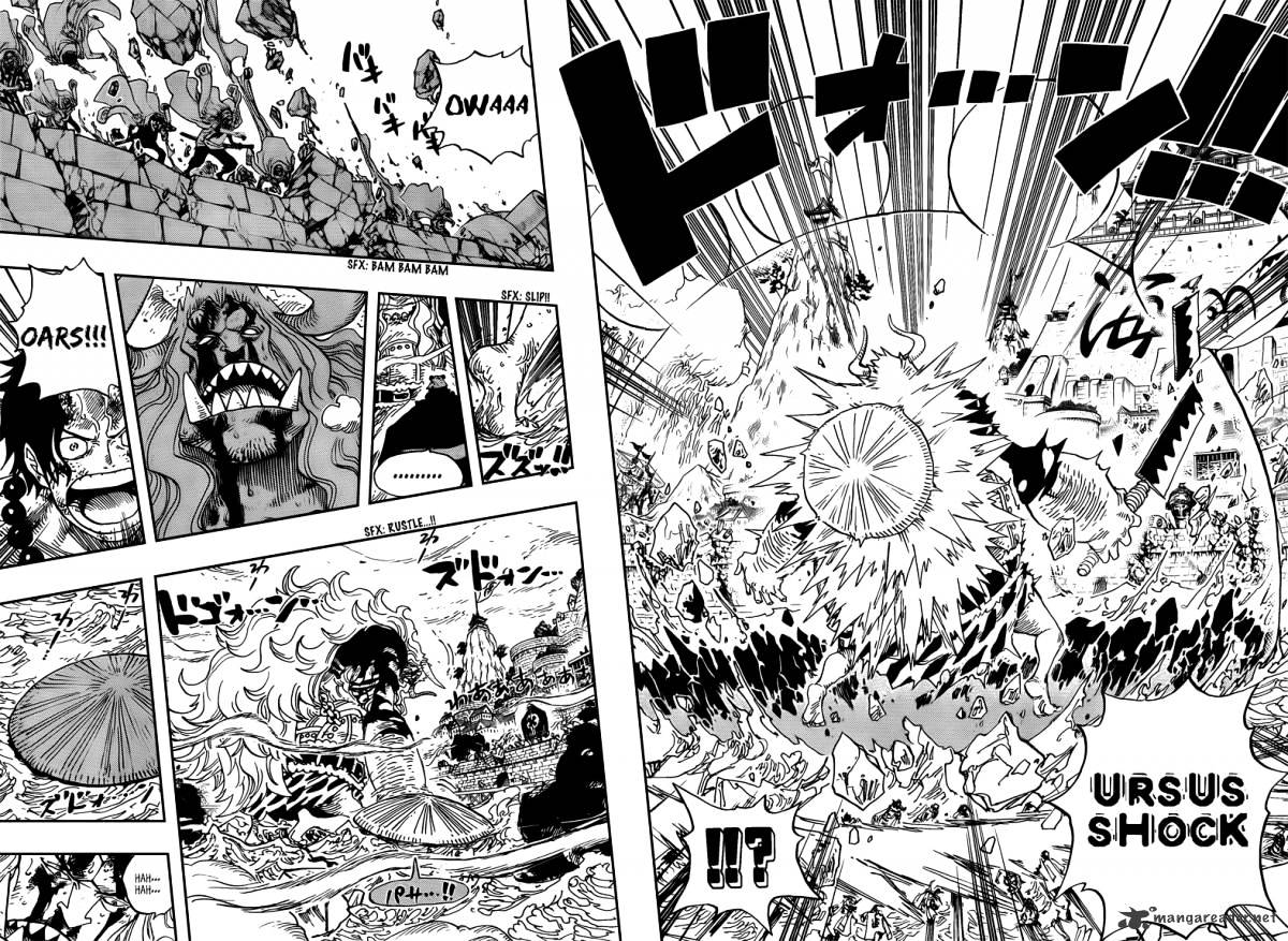 One Piece, Chapter 555 - Oars and his hat image 07