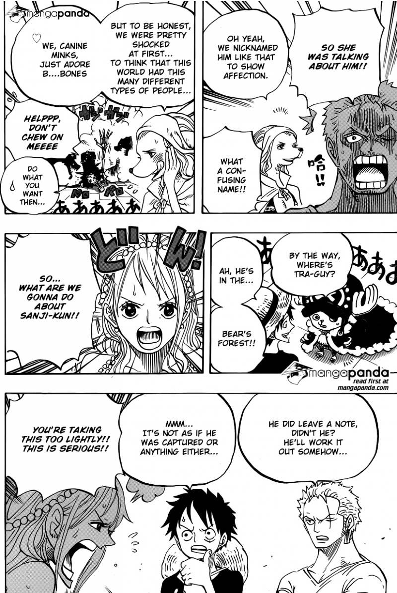 One Piece, Chapter 807 - 10 Days Ago image 05