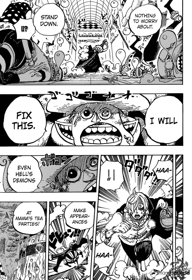 One Piece, Chapter 855 - GRRRROOOWWLL!! image 03