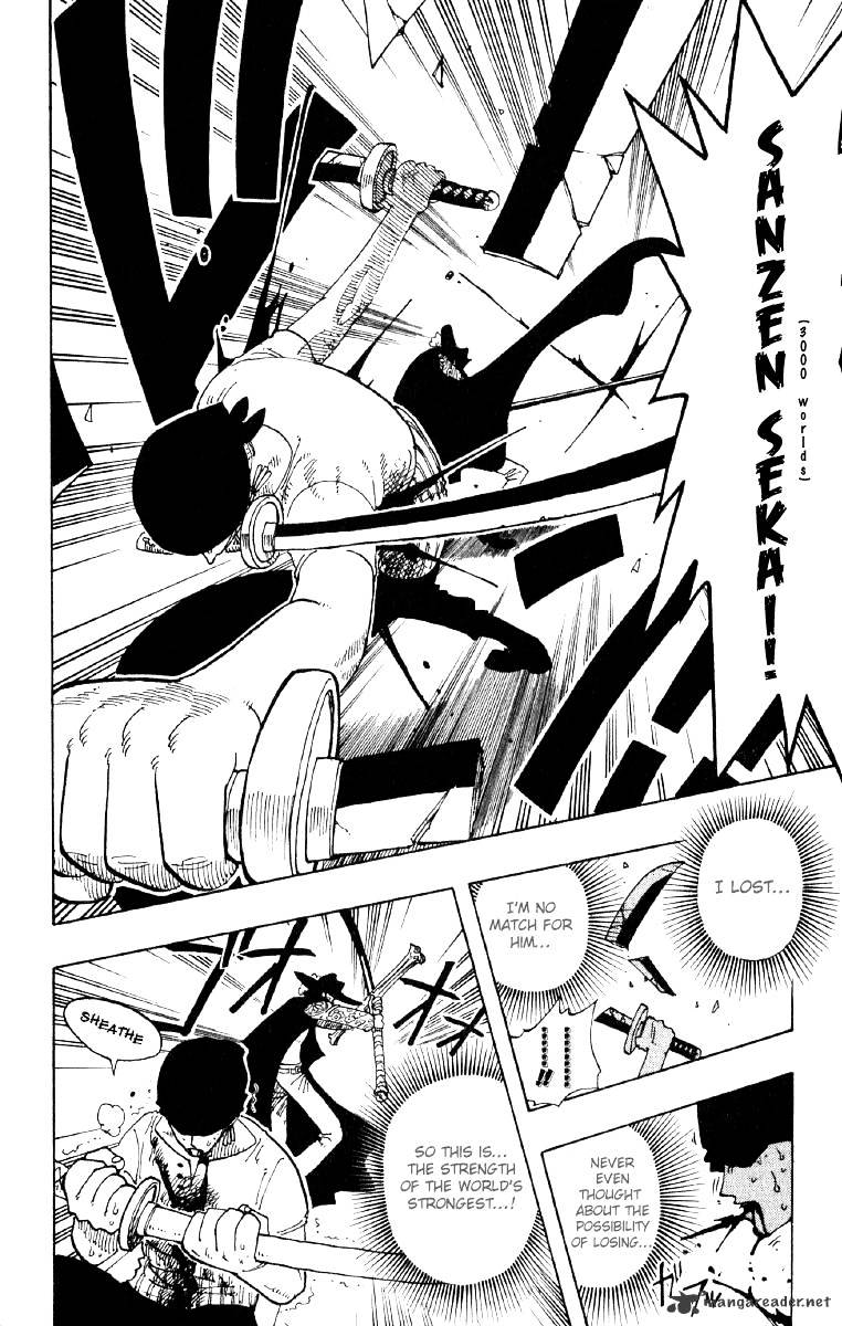 One Piece, Chapter 51 - Roanoa Zoro Falls Into The Deep Ocean image 18