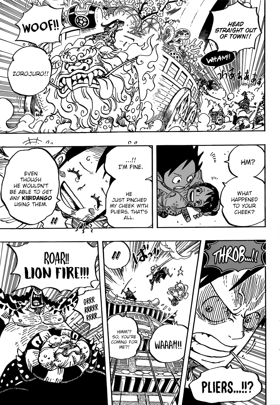 One Piece, Chapter 917 - The Treasure Ship of Provisions image 16