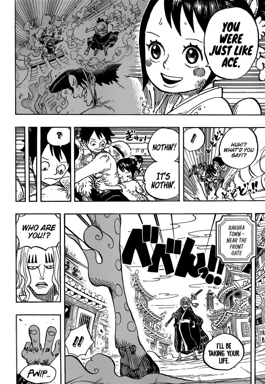 One Piece, Chapter 918 - Luffytaro Repays The Favour image 07