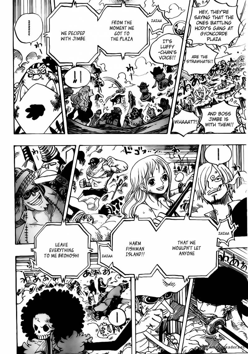 One Piece, Chapter 644 - To Zero image 16