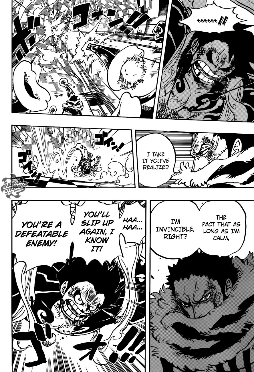 One Piece, Chapter 885 - It
