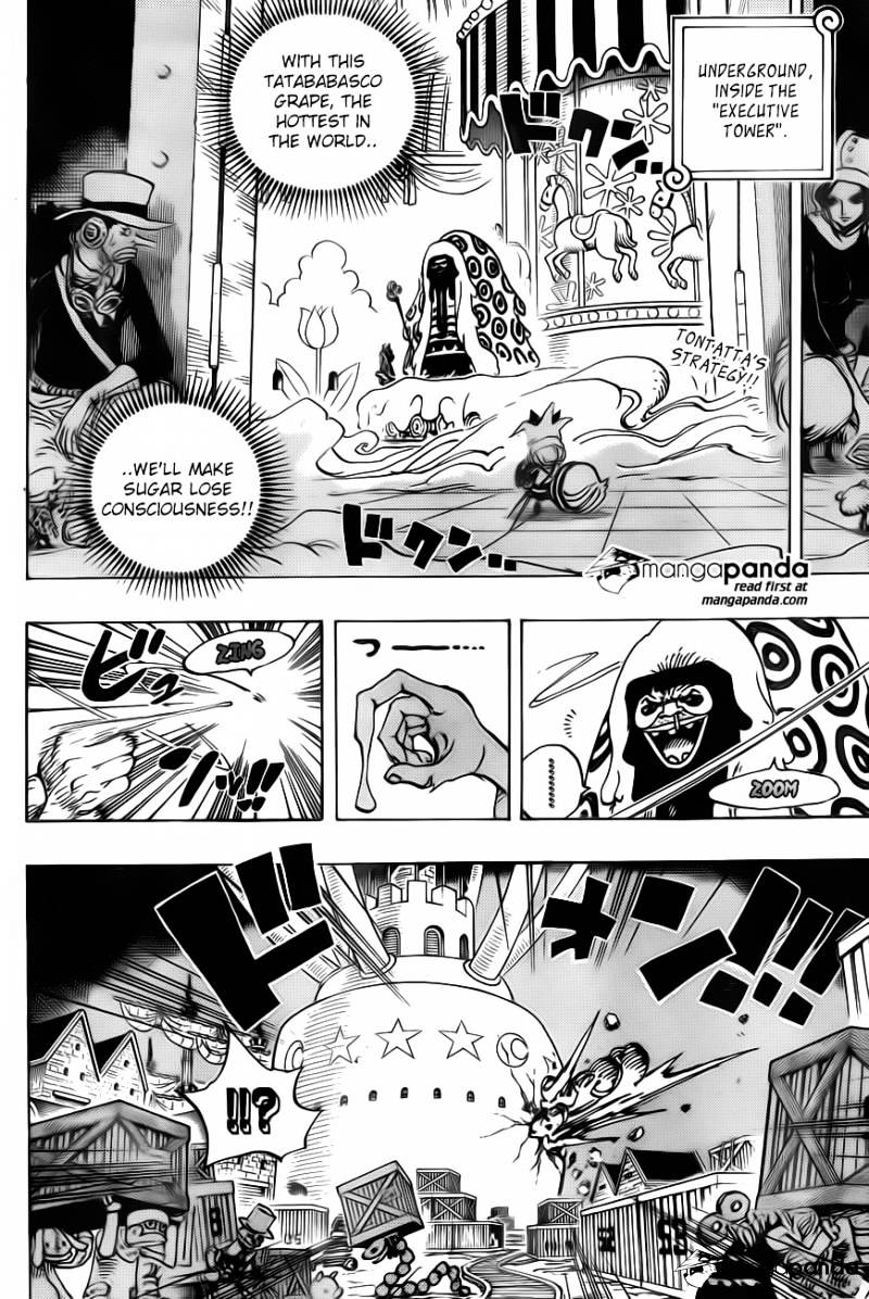 One Piece, Chapter 738 - Trevor army, special executive Sugar image 04