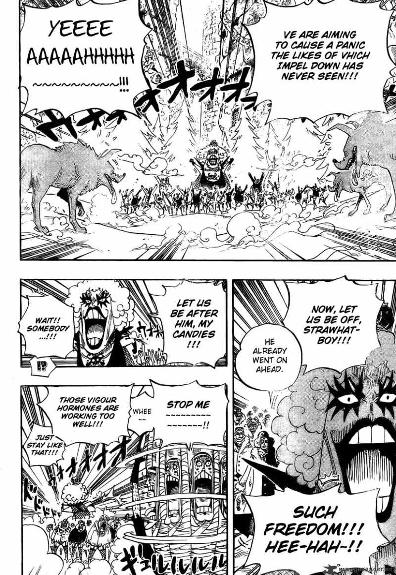 One Piece, Chapter 541 - The Likes of Vhich It Has Never Seen image 08