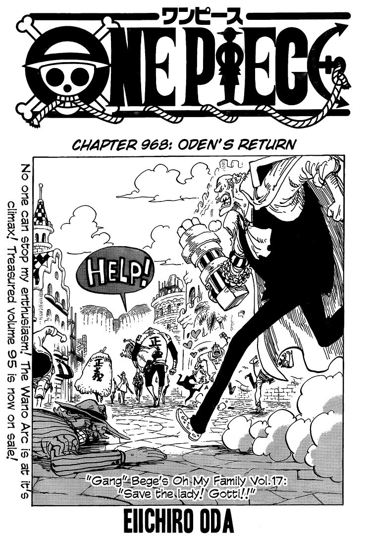 One Piece, Chapter 968 - Vol.69 Ch.968 image 01