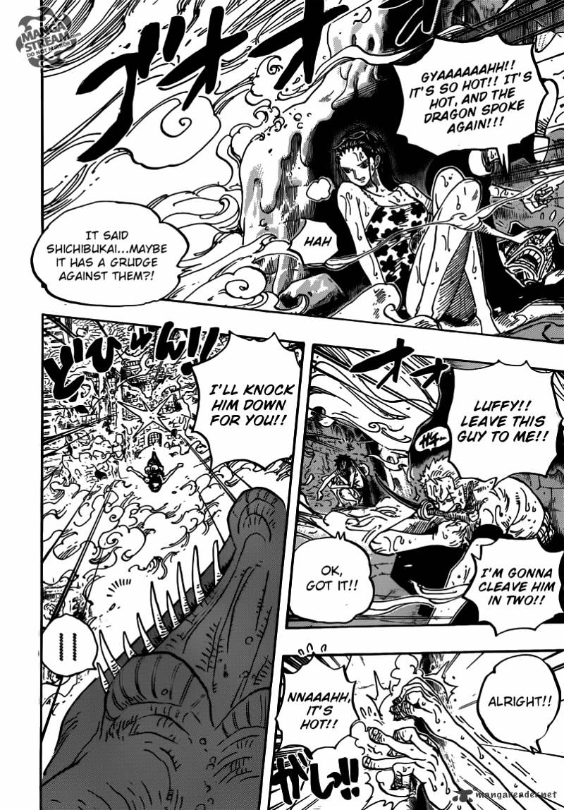One Piece, Chapter 656 - Adventure on the Burning Island image 10