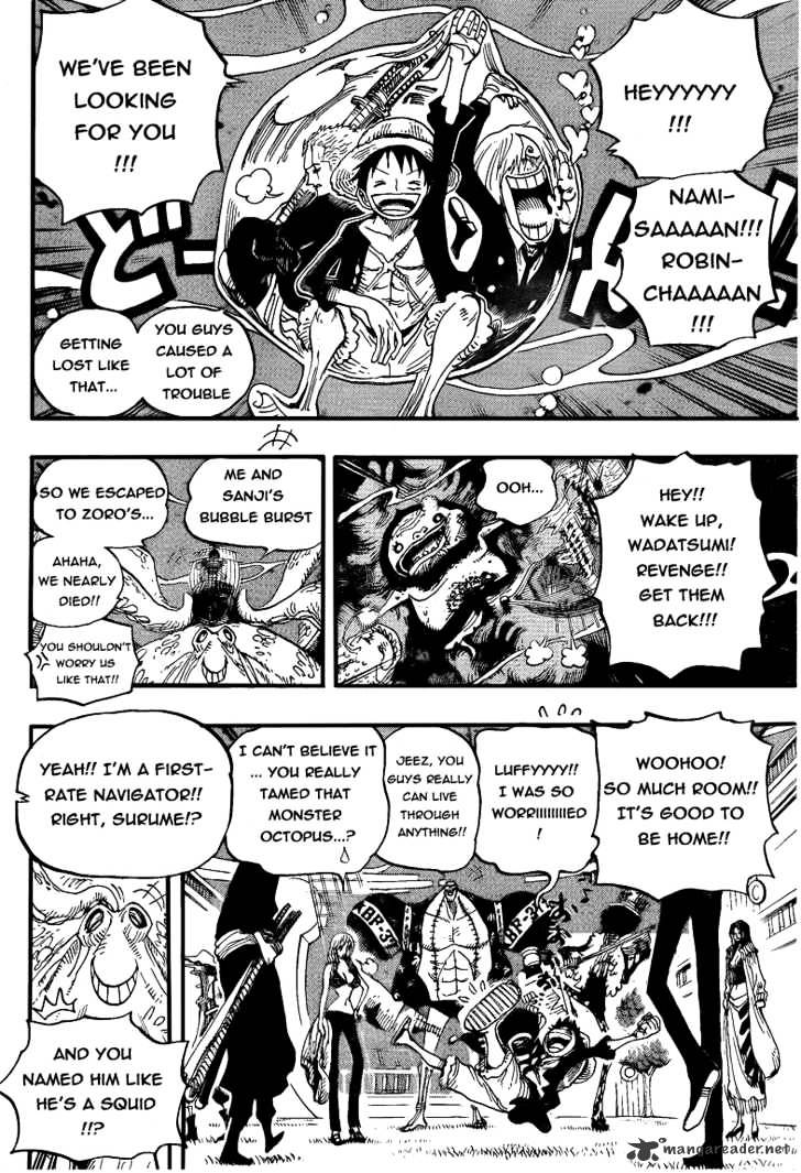 One Piece, Chapter 606 - Adventure in the Deep Sea image 12