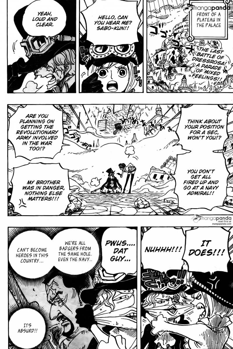 One Piece, Chapter 760 - The Same Stakes image 03