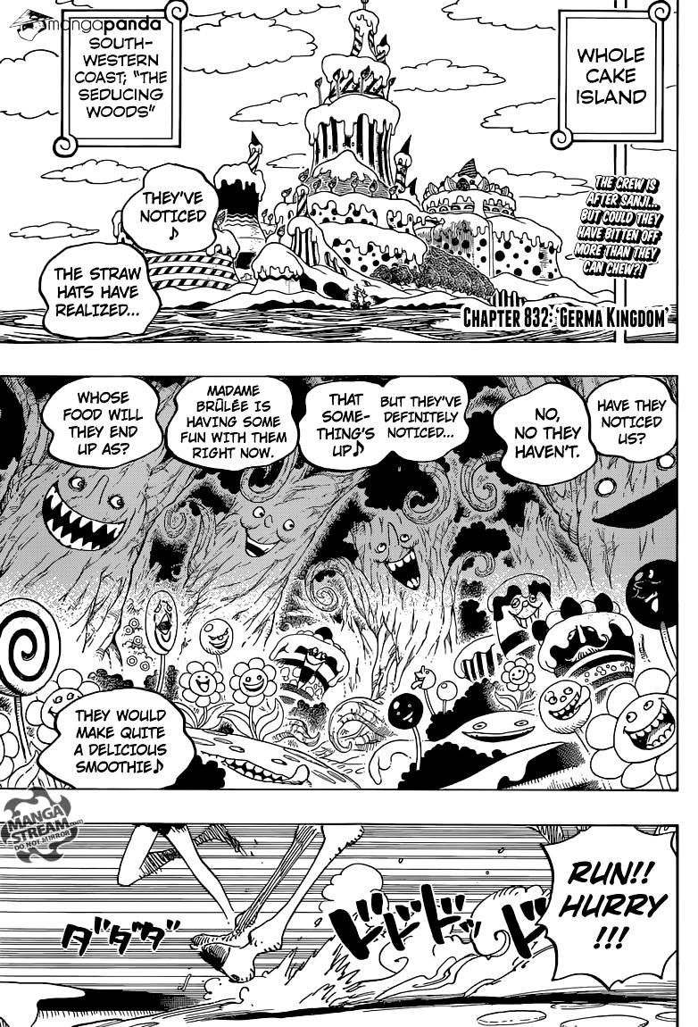 One Piece, Chapter 832 - Germa Kingdom image 05
