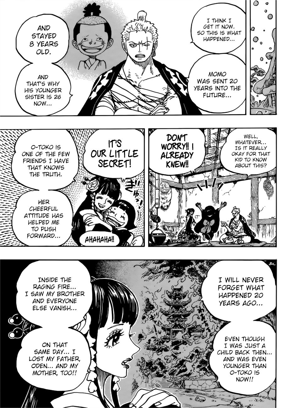 One Piece, Chapter 939 - An Old Hyourse Knows The Way image 04