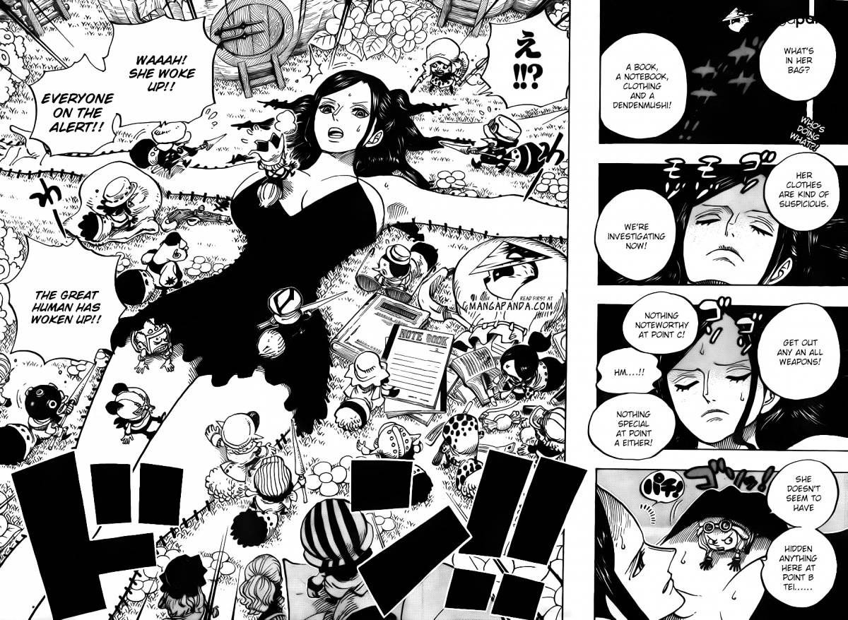 One Piece, Chapter 711 - Adventure in the country of gnomes image 04