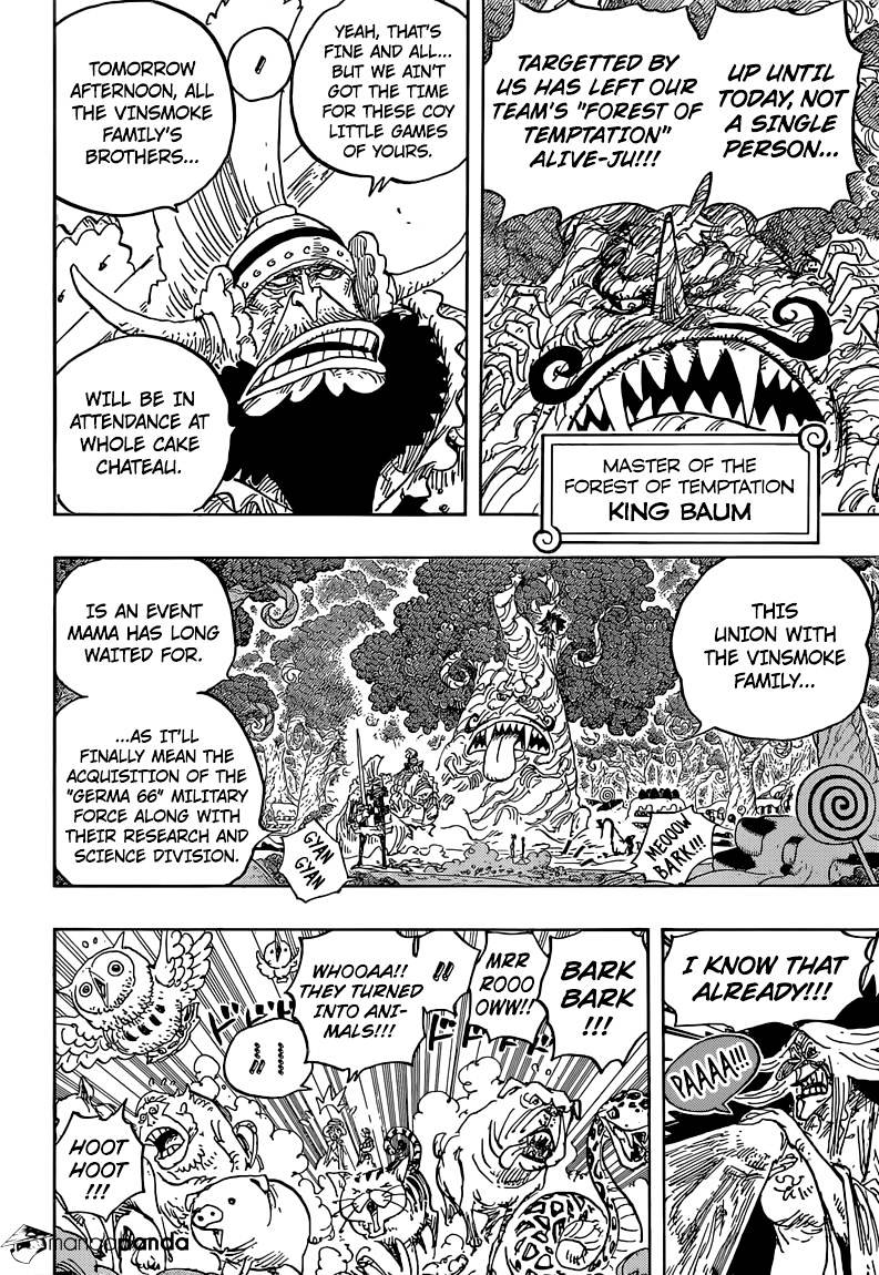 One Piece, Chapter 836 - The Vivre Card Lola Gave image 08