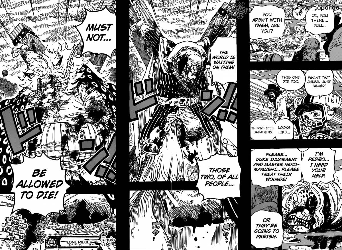 One Piece, Chapter 810 - The Curly Hat Pirates Arrive image 19