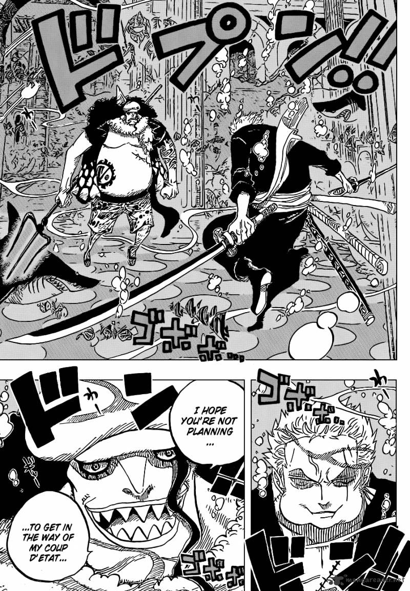 One Piece, Chapter 617 - The Shocking Incident at Coral Hill image 13