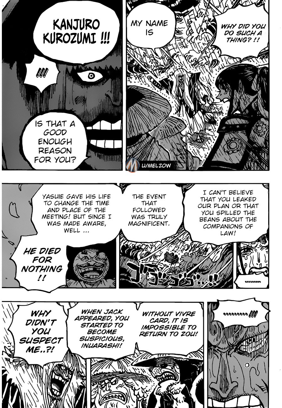 One Piece, Chapter 974 - Onward to Onigashima!! image 11