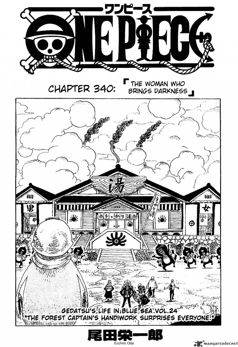 One Piece, Chapter 340 - The Woman Who Brings Darkness image 01