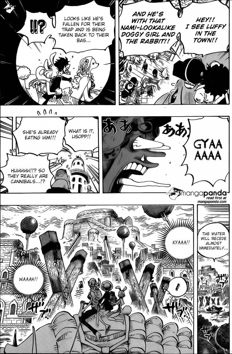 One Piece, Chapter 806 - At the Fort on the Right Belly image 07