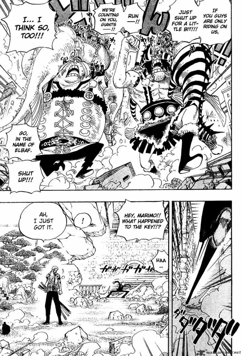 One Piece, Chapter 418 - Luffy Vs Rob Lucci image 05