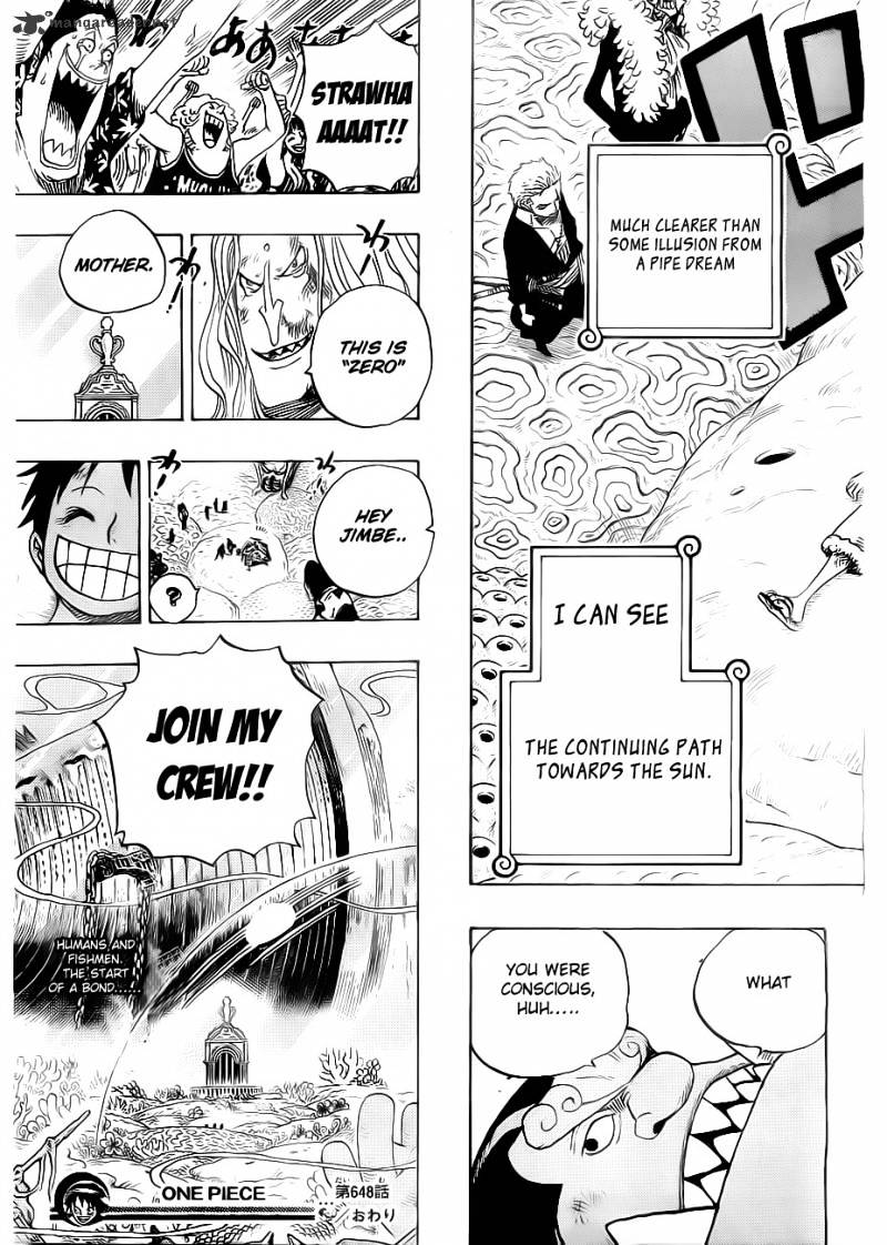 One Piece, Chapter 648 - The continuing path towards the sun image 19